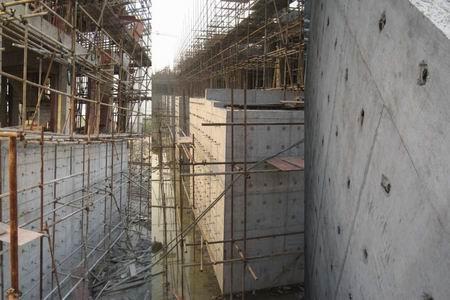 平门府不惜成本 树别墅地下施工里程碑