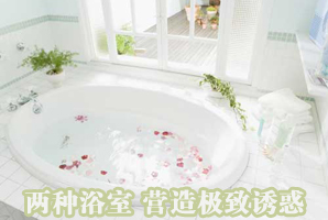 两种浴室 营造极致诱惑