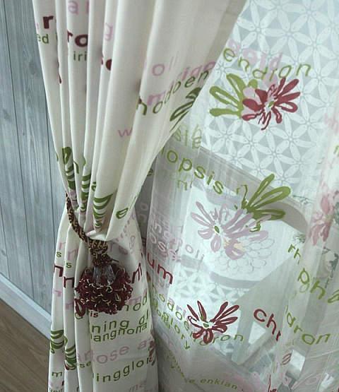 秋天凉意 　轻舞飞扬窗帘2010秋冬新品发布