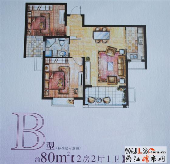 幸福里4期高层在售 均价6500元/㎡送车位