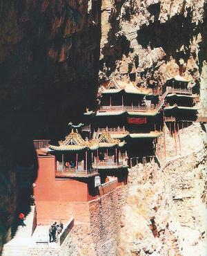 全球十大最险建筑 山西悬空寺被选中(组图)