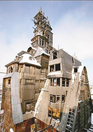 全球十大最险建筑 山西悬空寺被选中(组图)