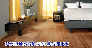 建材市场卖得最火的5款品牌地板