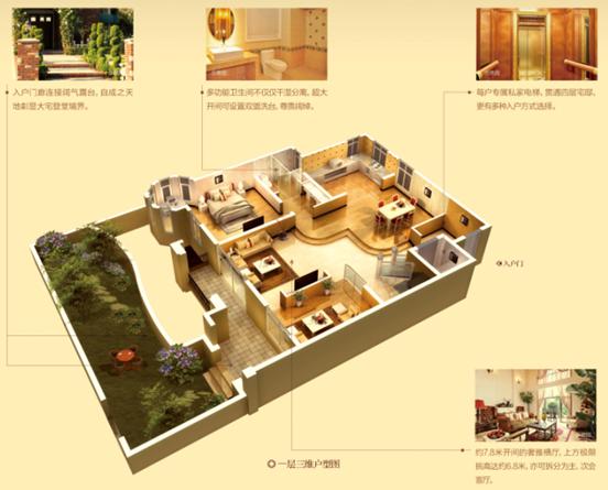 吴江中南世纪城叠加别墅户型赏析