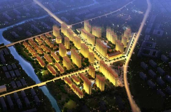 盛泽第一城  中央公园城40万方欧景城邦