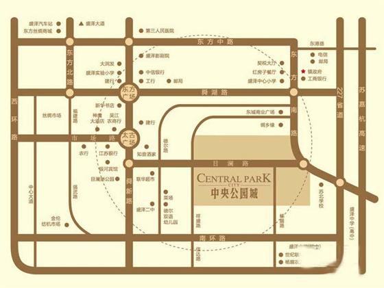 盛泽第一城  中央公园城40万方欧景城邦
