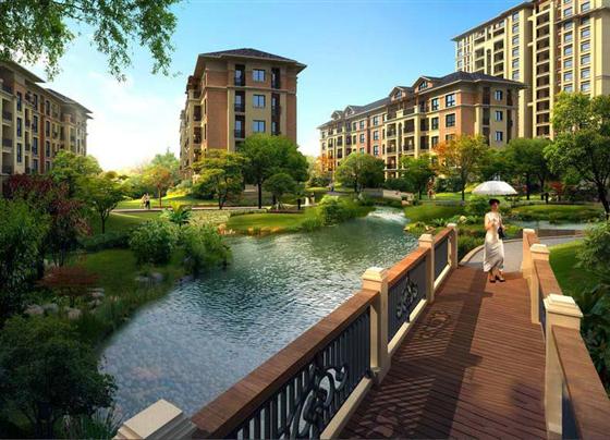 盛泽第一城  中央公园城40万方欧景城邦
