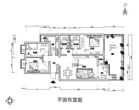 三居室装修 5户人家6万元装修PK