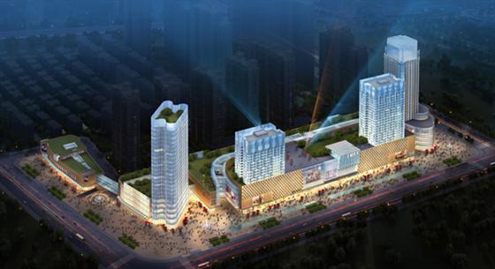 恒达广场,接待中心盛世公开,城市中央综合体,震撼登场