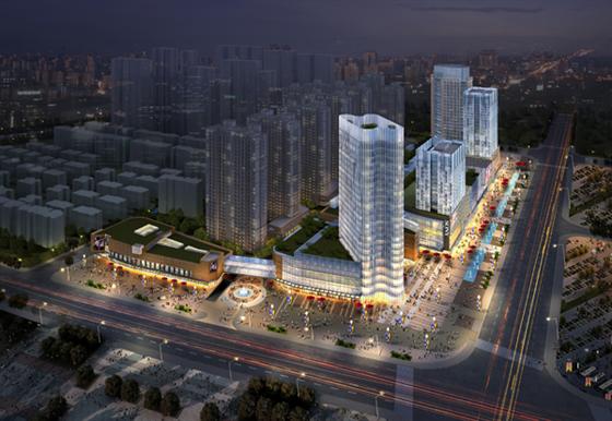 恒达广场，接待中心盛世公开，城市中央综合体，震撼登场 