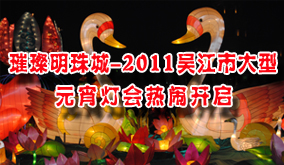  璀璨明珠城-2011吴江市大型元宵灯会热闹开启