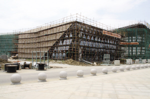 吴江高档休闲商业街太湖新时代工程建设见闻