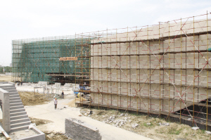 吴江高档休闲商业街太湖新时代工程建设见闻