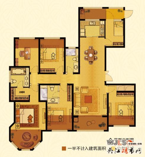 中南197平米大平层,一梯一户!