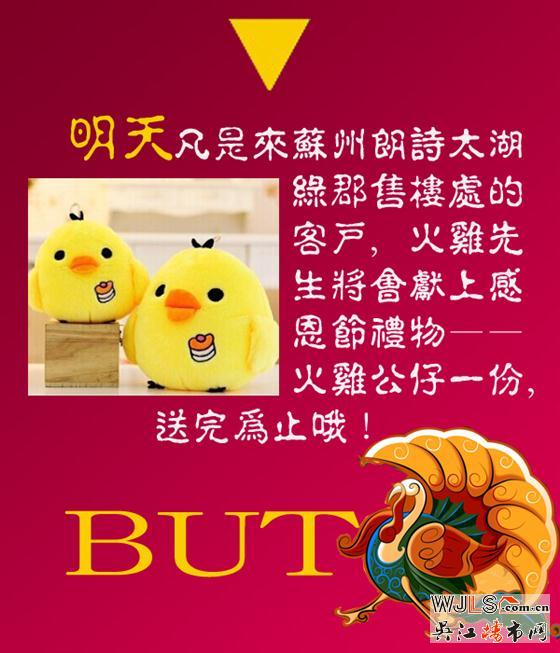 火鸡先生来朗诗太湖绿郡啦 小朋友们快来接驾 