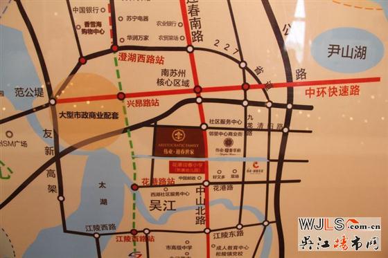 轻轨造就楼盘位置  伟业迎春世家得天独厚