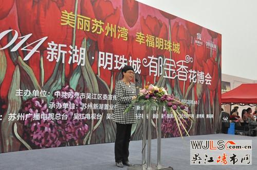 郁金香托起新湖明珠城的“花梦”