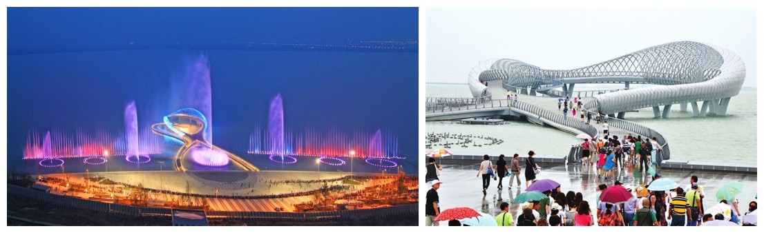 阅湖台及苏州湾喷泉秀_副本