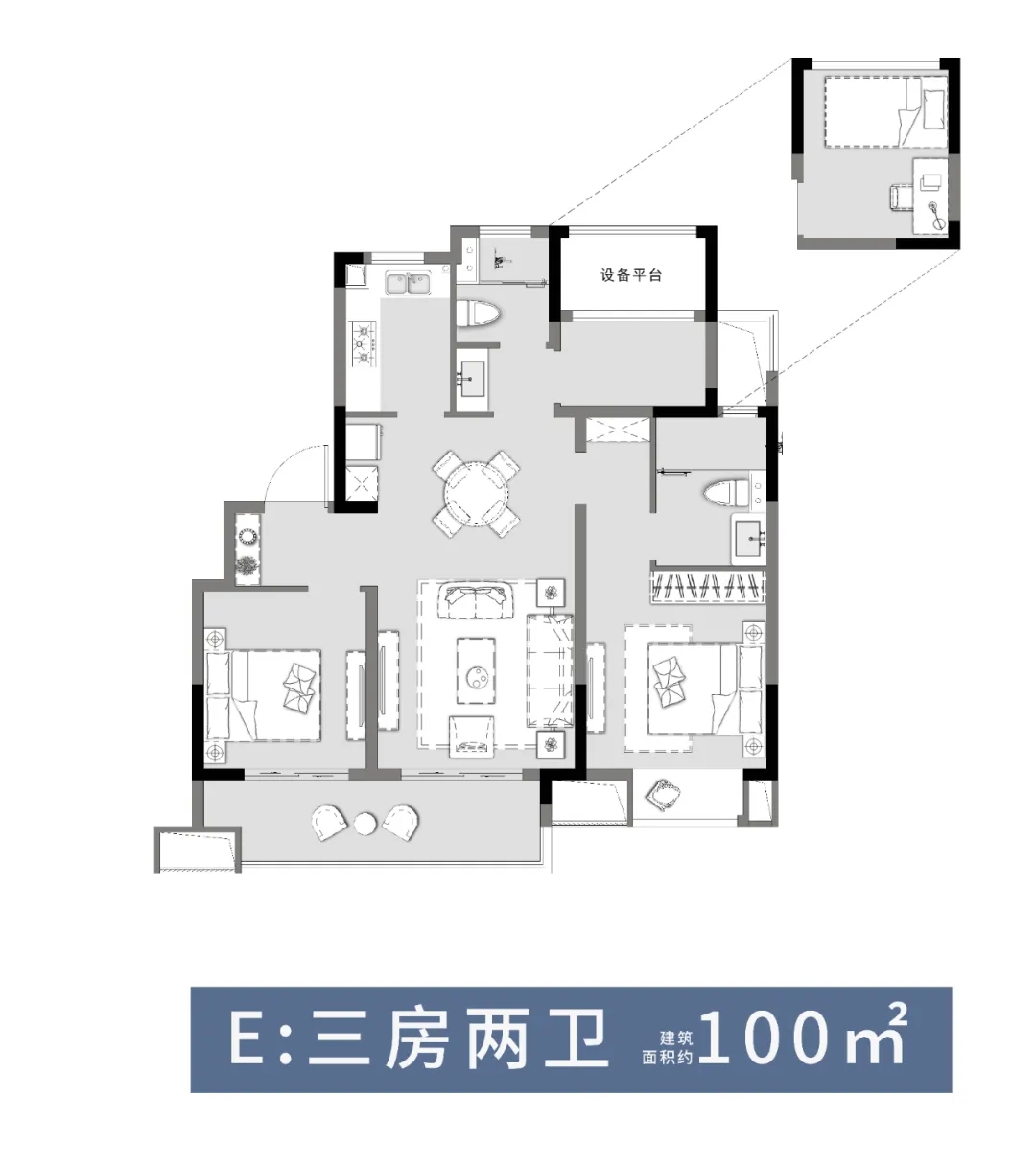 点击图片放大 户型图