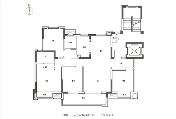 点击图片放大 户型图