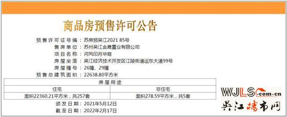 中建河风印月领预售证  备案均价19580元/平米