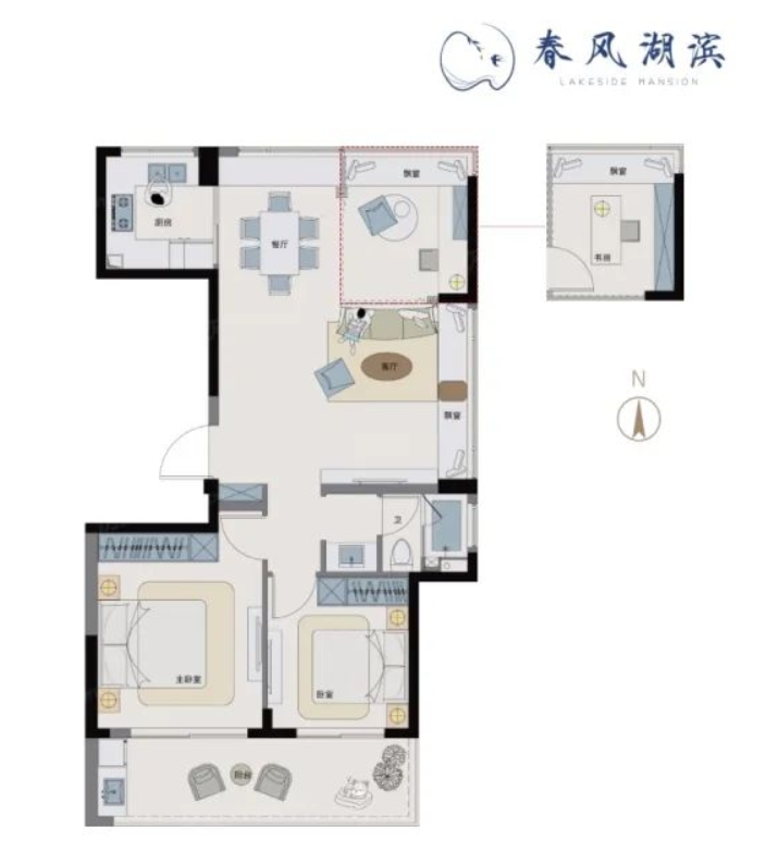 点击图片放大 户型图