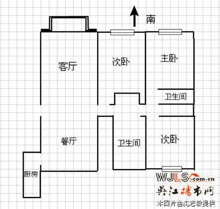 丽湾国际 140p户型正 105W 采光好