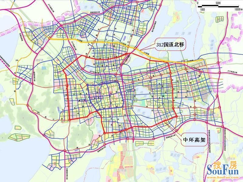 轻轨高铁中环轮番上阵 苏州