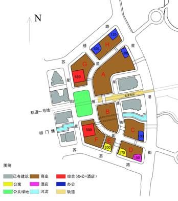湖西CBD将建7座塔楼 未来苏州商业中心现雏形