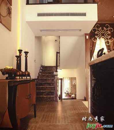 雍容华贵 中式浪漫风复式装修家居欣赏