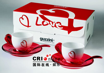 组图：天生一对可爱情侣杯
