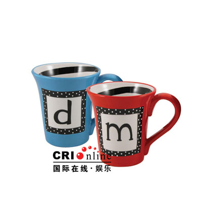 组图：天生一对可爱情侣杯