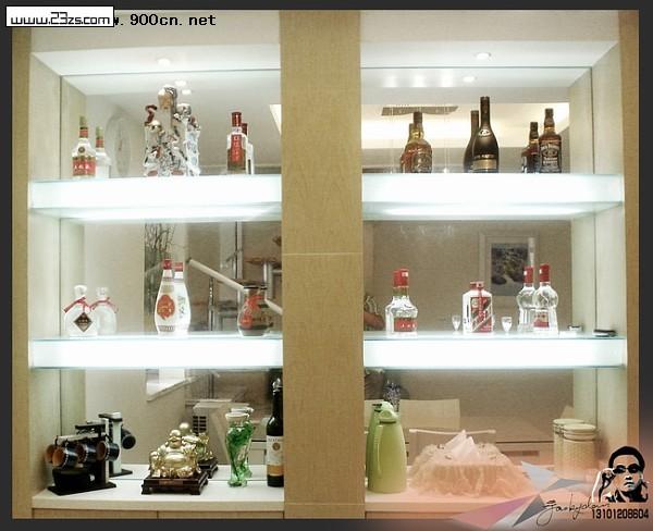 家庭酒柜装修效果图
