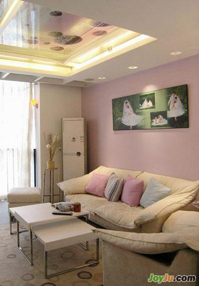 紫色浪漫 甜蜜婚房设计