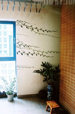 清纯MM独特三居室小屋