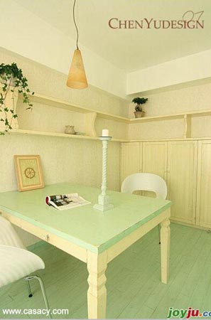 清新绿意美家 一汪清水的别样杉木小屋