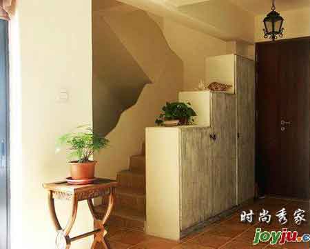 清凉夏日地中海 田园浪漫风格复式小屋
