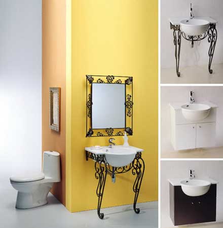 浴室的10种色彩搭配方案演绎简约风情