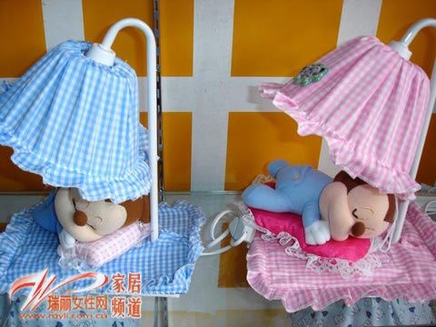 童趣无限 13款布艺小台灯