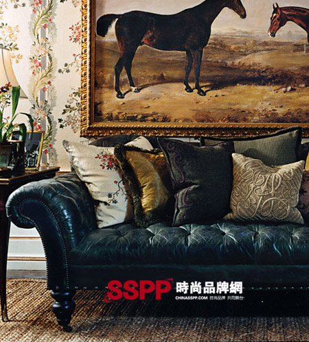 英伦古典风ralph lauren家居