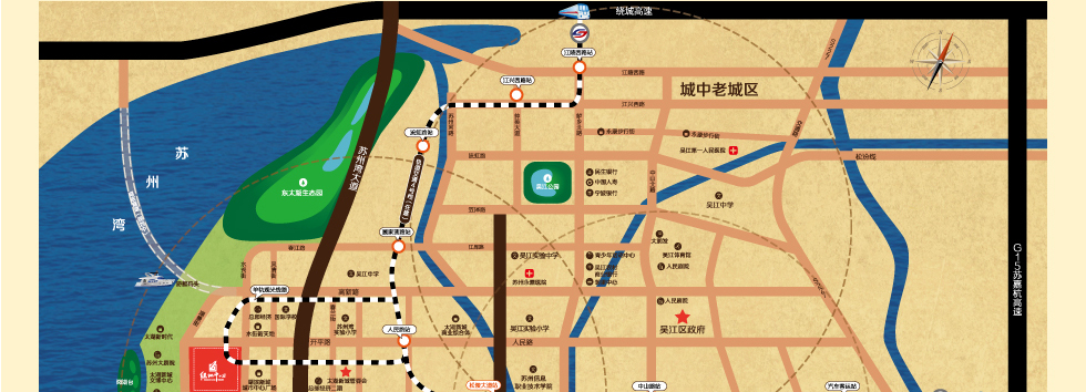 苏州吴江区苏州绿地枫丹世家效果图