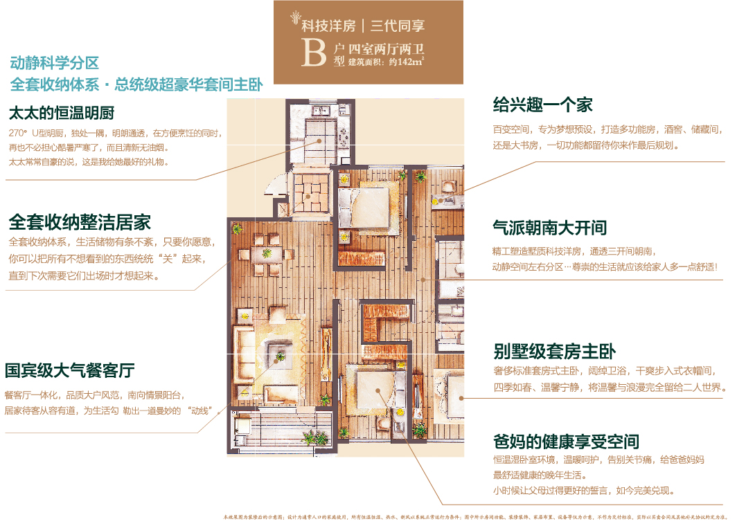 朗诗太湖绿郡B户型